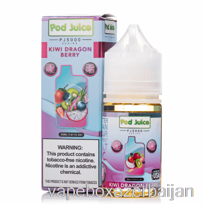 Vape Smoke Kiwi Dragon Berry - Pod Juice PJ5000 - 30mL 35mg